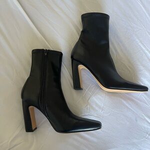 Steve Madden Black Heeled Boots
